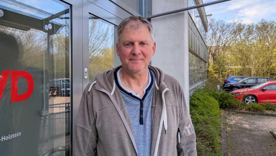 Heiko Wiebers vom SoVD-Ortsverband St. Margarethen